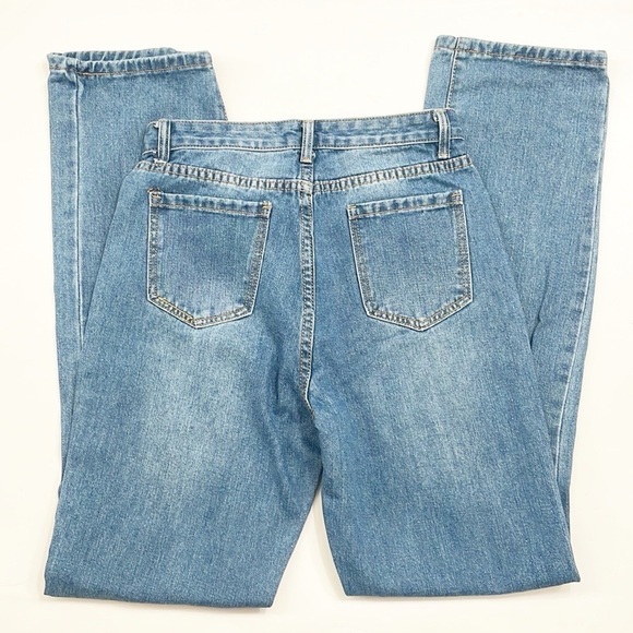 SHEIN high waisted distressed denim jeans - Picture 5 of 6